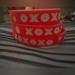 Red XOXO Bracelets